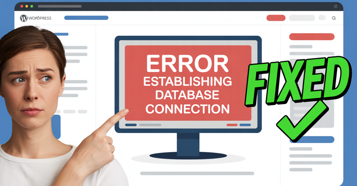 How to Fix Error Establishing Database Connection in WordPress 100% Working Solution